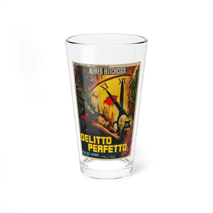 DIAL M FOR MURDER (ITALIAN) 1954 Movie Poster - Pint Glass 16oz-16oz-Go Mug Yourself