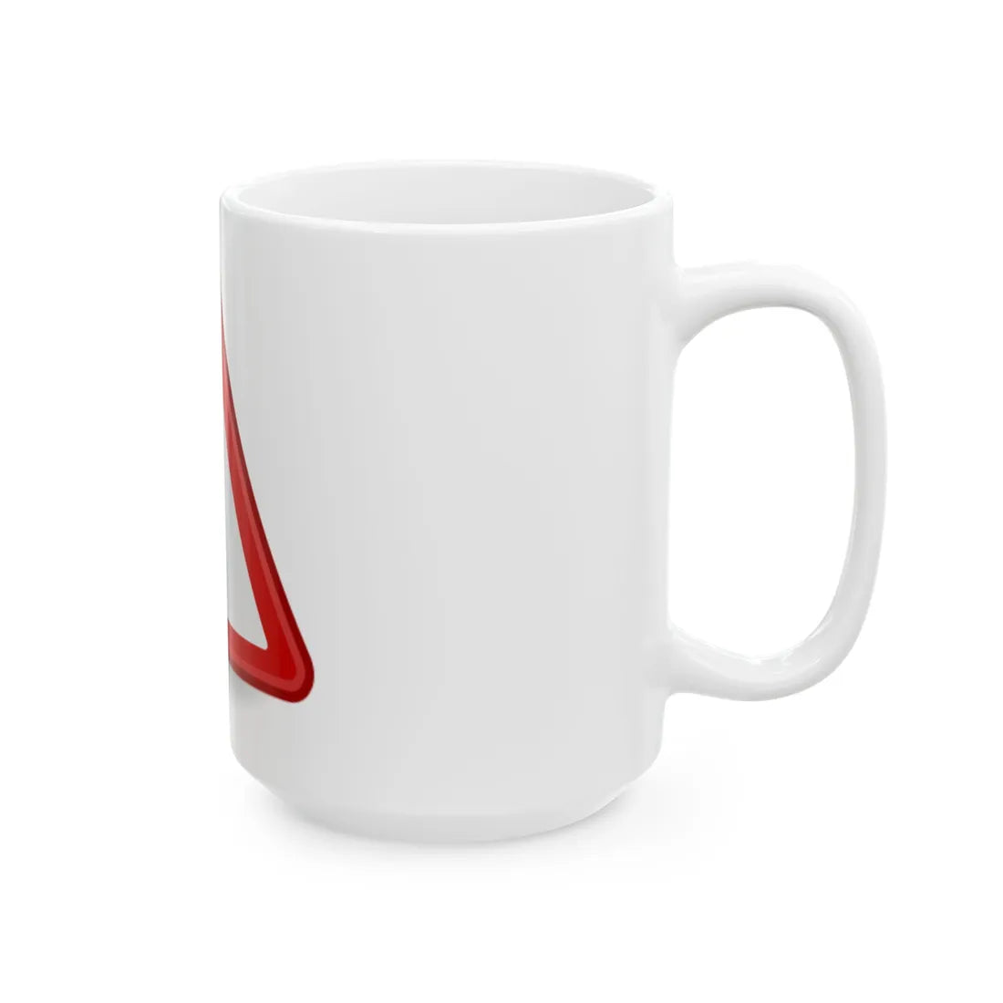 Dialog-warning (South Africa) White Coffee Mug - Go Mug Yourself