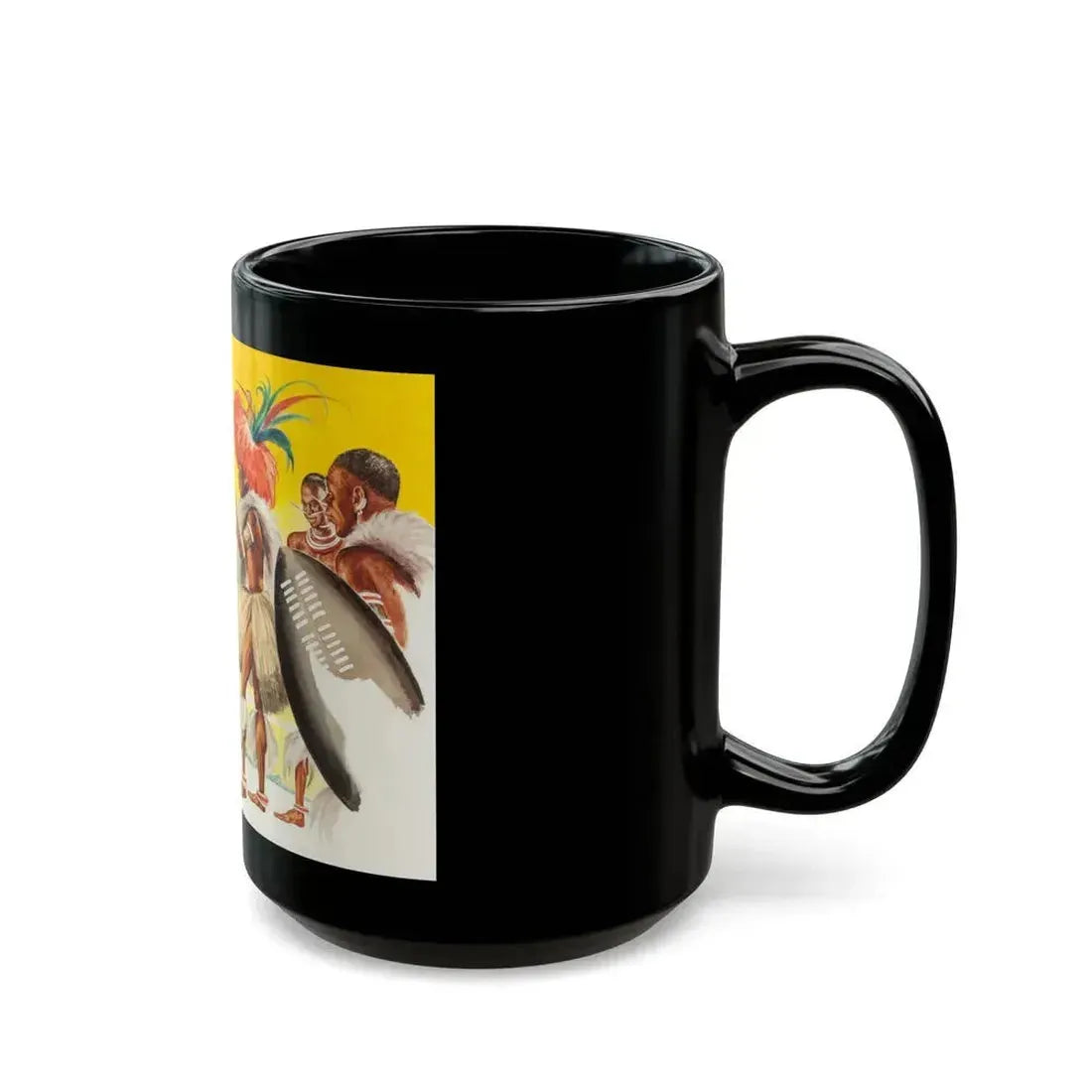 Diamonds are Trumps, The American Weekly story illustration, March 20, 1947 - Black Coffee Mug - Go Mug Yourself
