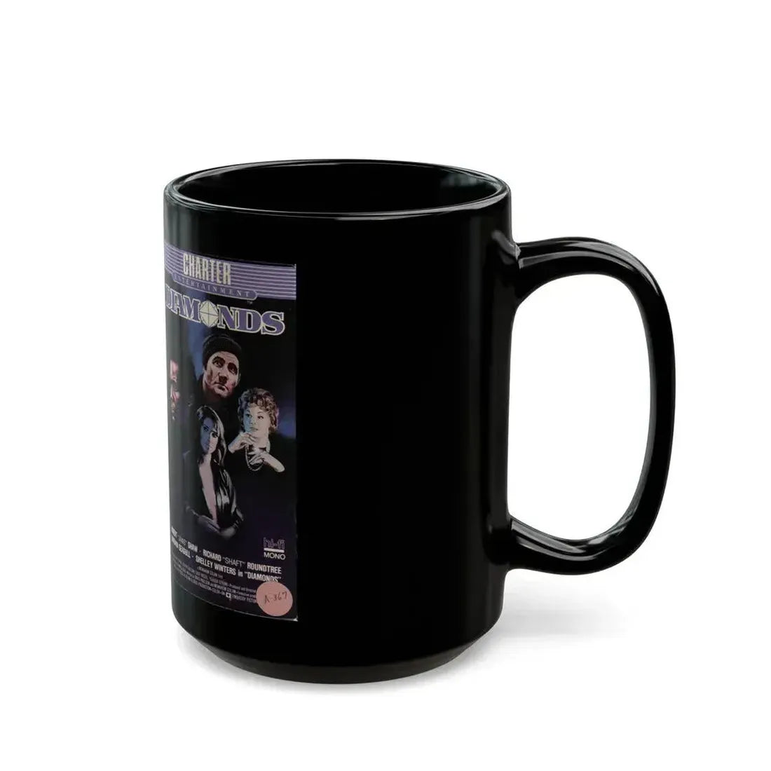 DIAMONDS (VHS COVER) - Black Coffee Mug - Go Mug Yourself