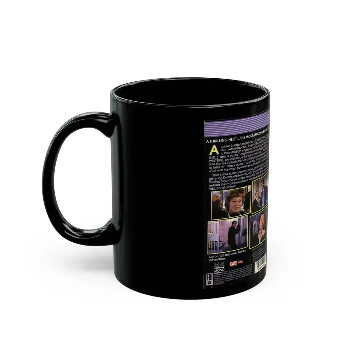 DIAMONDS (VHS COVER) - Black Coffee Mug - Go Mug Yourself