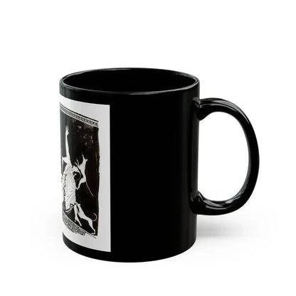 Diana and Actaeon Illustration - Black Coffee Mug - Go Mug Yourself