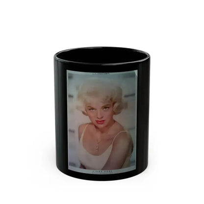 Diana Dors #100 (Vintage Female Icon) Black Coffee Mug 11oz - Go Mug Yourself