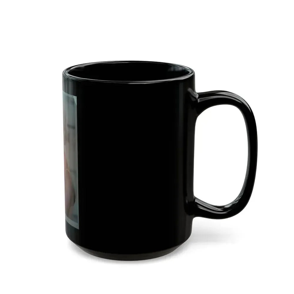Diana Dors #100 (Vintage Female Icon) Black Coffee Mug - Go Mug Yourself