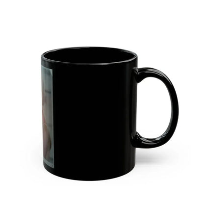 Diana Dors #100 (Vintage Female Icon) Black Coffee Mug - Go Mug Yourself