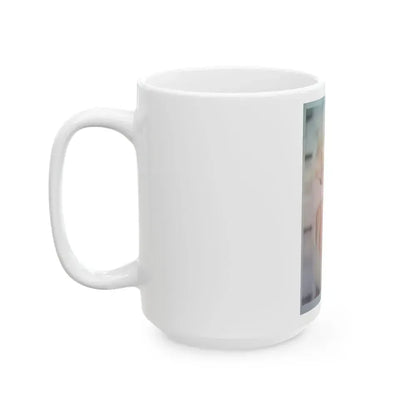 Diana Dors #100 (Vintage Female Icon) White Coffee Mug - Go Mug Yourself