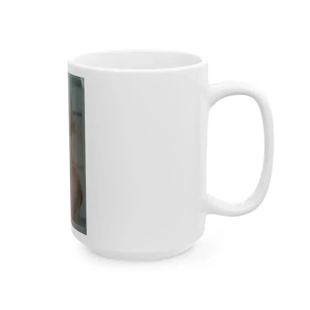 Diana Dors #100 (Vintage Female Icon) White Coffee Mug - Go Mug Yourself