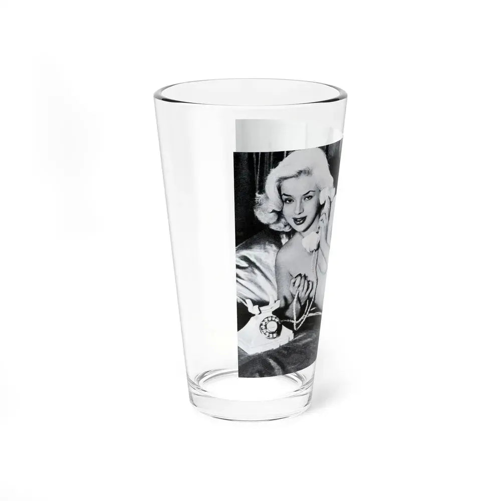 Diana Dors #101 (Vintage Female Icon) Pint Glass 16oz - Go Mug Yourself
