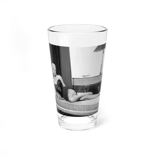 Diana Dors #103 (Vintage Female Icon) Pint Glass 16oz 16oz - Go Mug Yourself