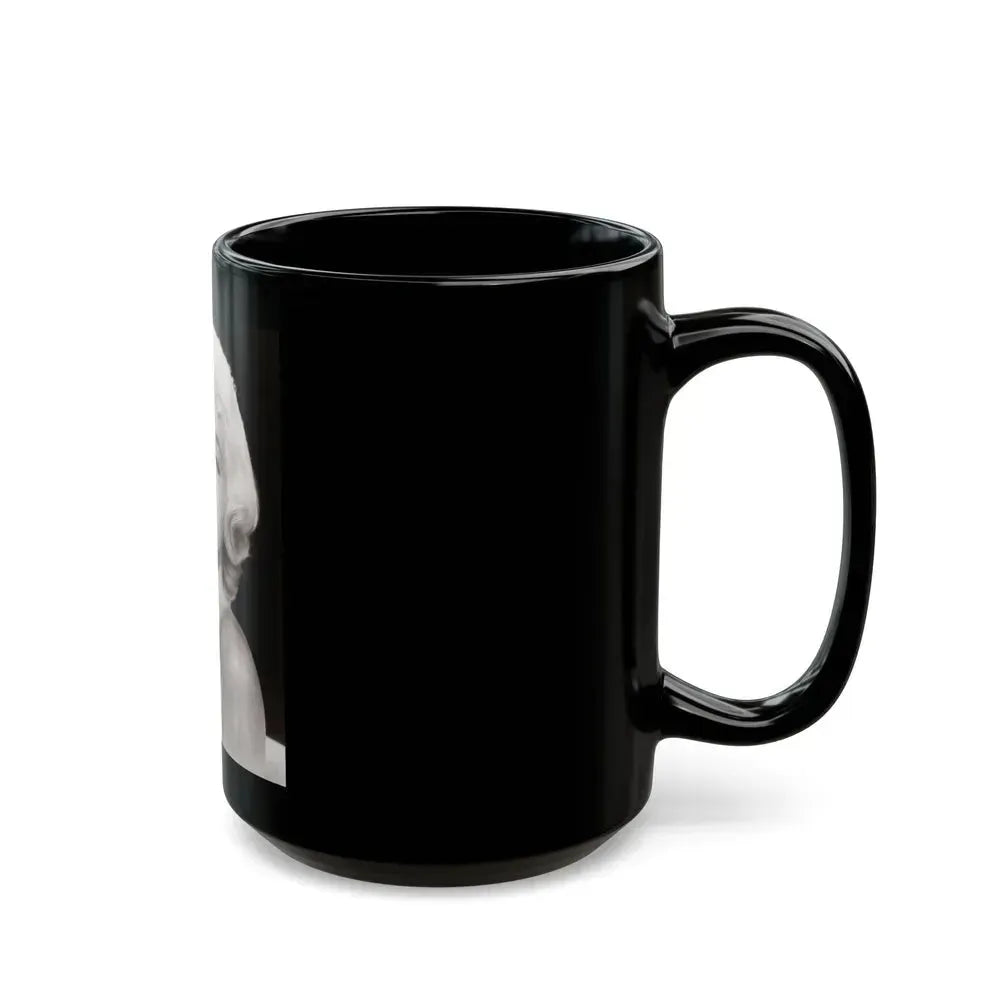 Diana Dors #105 (Vintage Female Icon) Black Coffee Mug - Go Mug Yourself