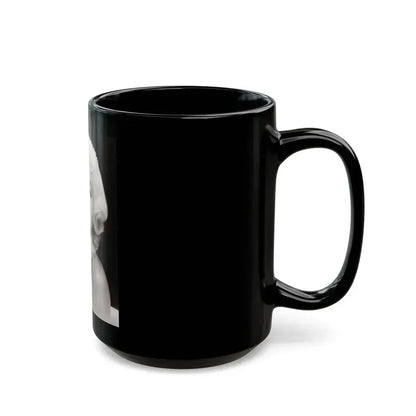 Diana Dors #105 (Vintage Female Icon) Black Coffee Mug - Go Mug Yourself