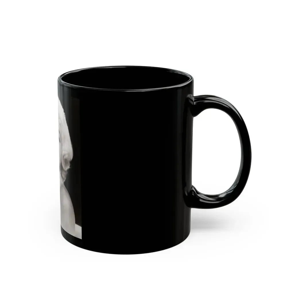 Diana Dors #105 (Vintage Female Icon) Black Coffee Mug - Go Mug Yourself
