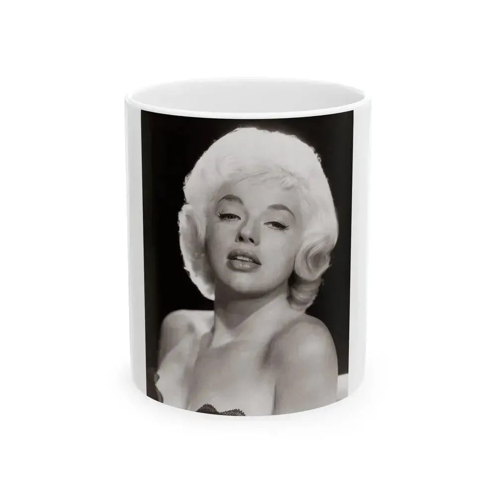 Diana Dors #105 (Vintage Female Icon) White Coffee Mug 11oz - Go Mug Yourself