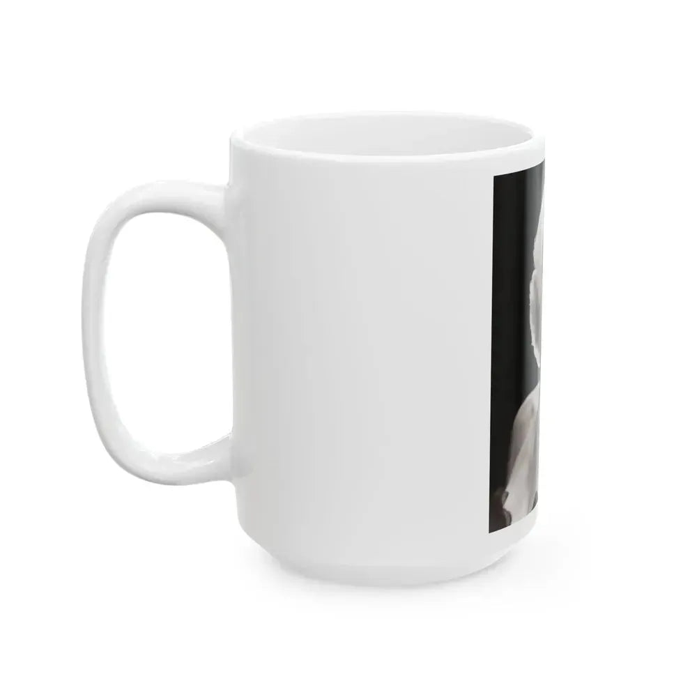 Diana Dors #105 (Vintage Female Icon) White Coffee Mug - Go Mug Yourself