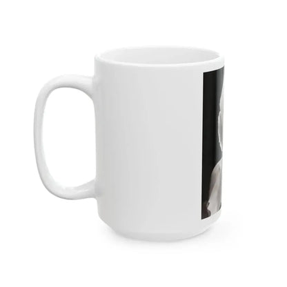 Diana Dors #105 (Vintage Female Icon) White Coffee Mug - Go Mug Yourself