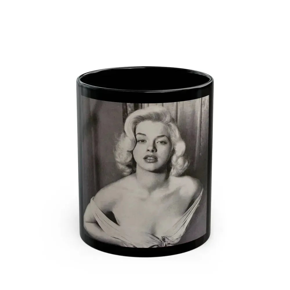 Diana Dors #108 (Vintage Female Icon) Black Coffee Mug 11oz - Go Mug Yourself
