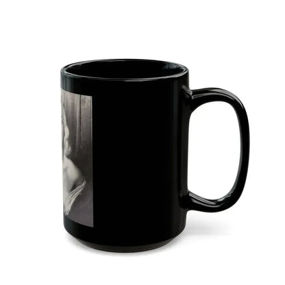 Diana Dors #108 (Vintage Female Icon) Black Coffee Mug - Go Mug Yourself
