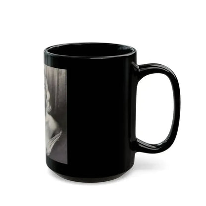 Diana Dors #108 (Vintage Female Icon) Black Coffee Mug - Go Mug Yourself