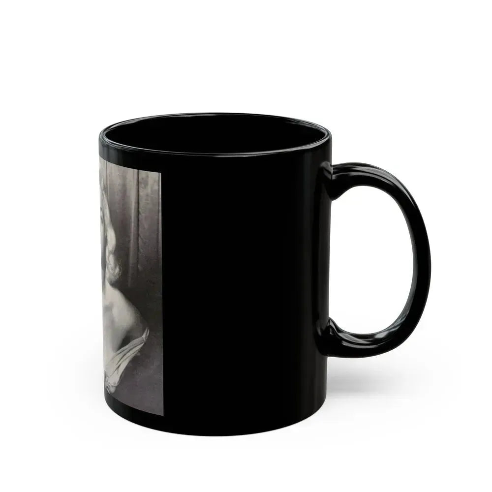 Diana Dors #108 (Vintage Female Icon) Black Coffee Mug - Go Mug Yourself
