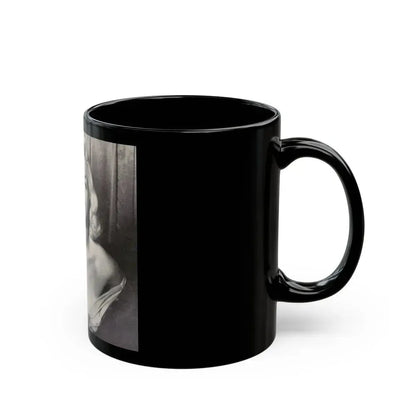 Diana Dors #108 (Vintage Female Icon) Black Coffee Mug - Go Mug Yourself