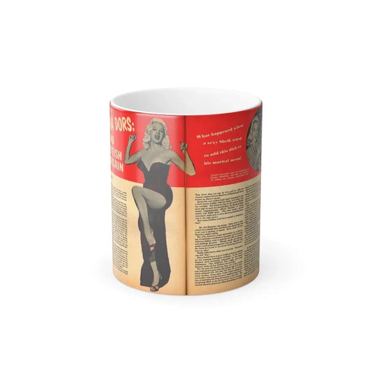 Diana Dors #109 (Vintage Female Icon) Color Changing Mug 11oz 11oz - Go Mug Yourself