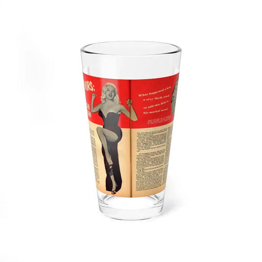 Diana Dors #109 (Vintage Female Icon) Pint Glass 16oz 16oz - Go Mug Yourself