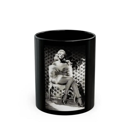 Diana Dors #110 (Vintage Female Icon) Black Coffee Mug 11oz - Go Mug Yourself