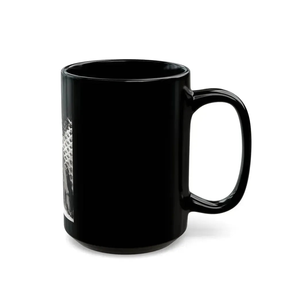 Diana Dors #110 (Vintage Female Icon) Black Coffee Mug - Go Mug Yourself