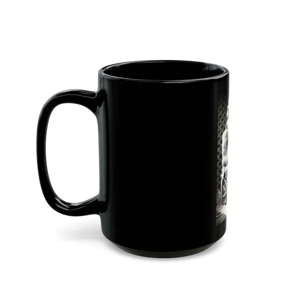 Diana Dors #110 (Vintage Female Icon) Black Coffee Mug - Go Mug Yourself