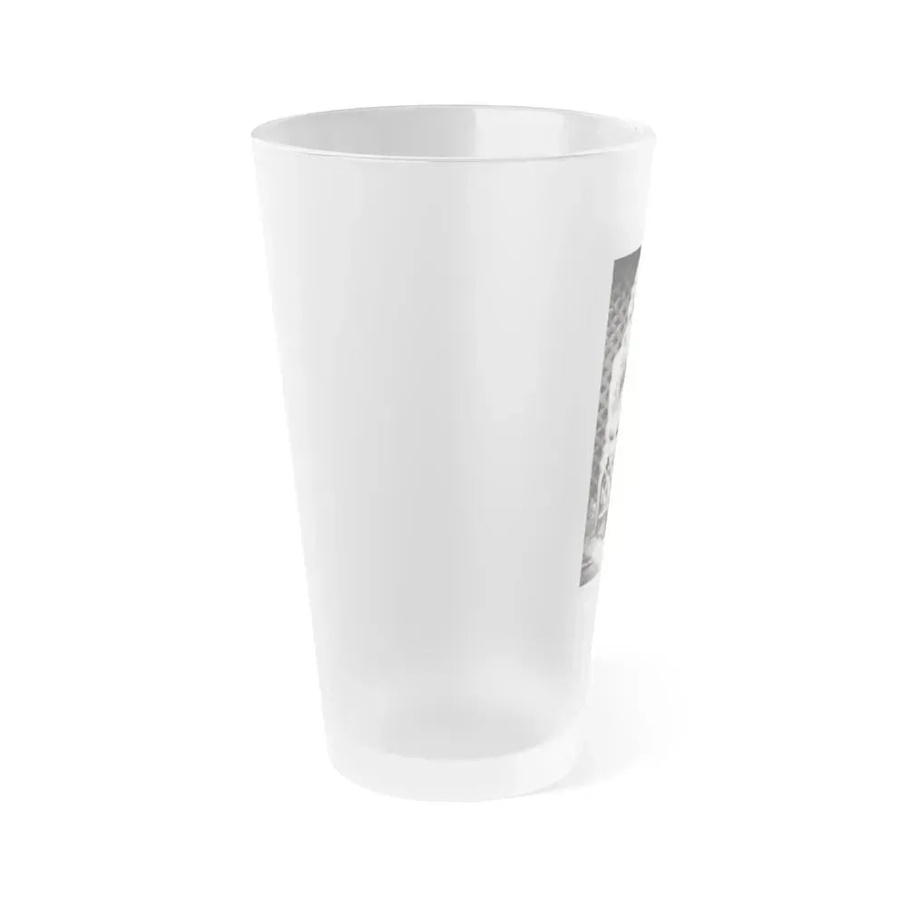Diana Dors #110 (Vintage Female Icon) Frosted Pint Glass 16oz - Go Mug Yourself