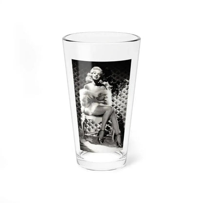 Diana Dors #110 (Vintage Female Icon) Pint Glass 16oz 16oz - Go Mug Yourself