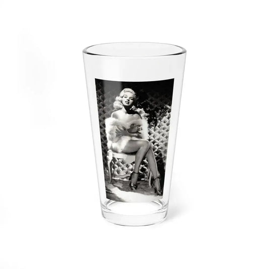 Diana Dors #110 (Vintage Female Icon) Pint Glass 16oz 16oz - Go Mug Yourself