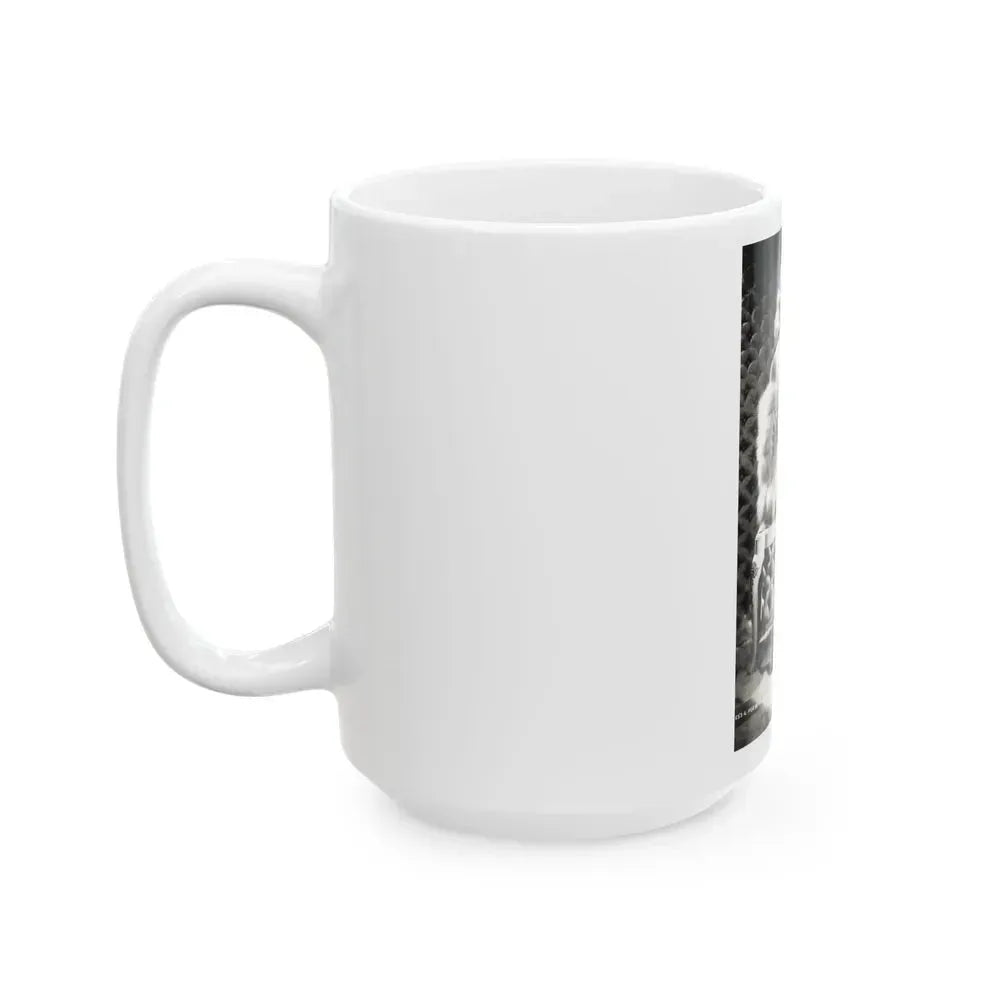 Diana Dors #110 (Vintage Female Icon) White Coffee Mug - Go Mug Yourself