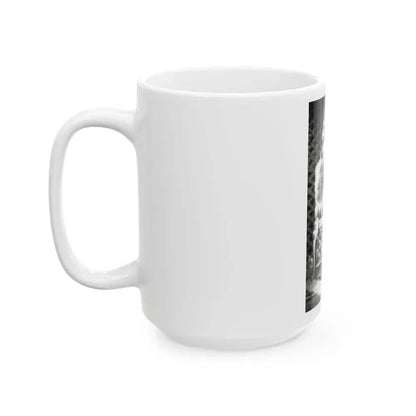 Diana Dors #110 (Vintage Female Icon) White Coffee Mug - Go Mug Yourself