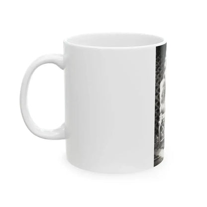 Diana Dors #110 (Vintage Female Icon) White Coffee Mug - Go Mug Yourself