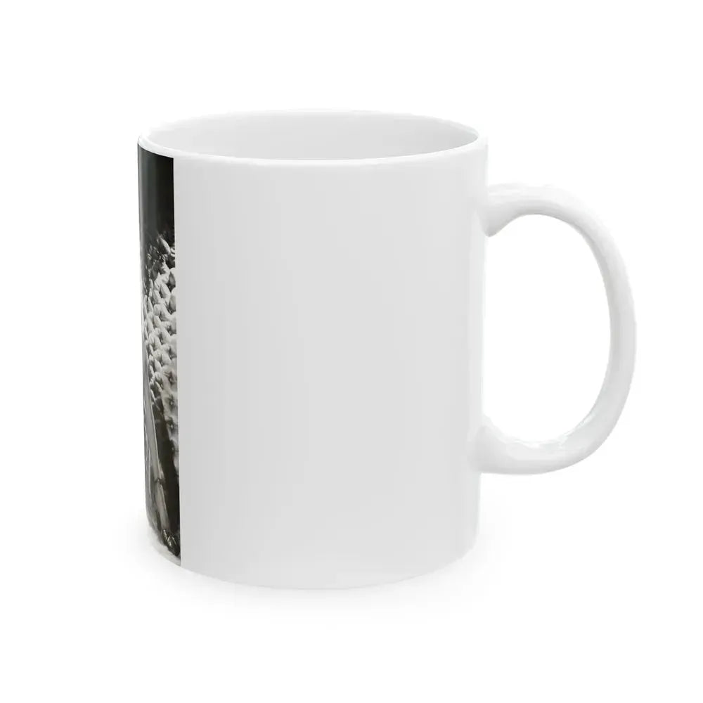 Diana Dors #110 (Vintage Female Icon) White Coffee Mug - Go Mug Yourself