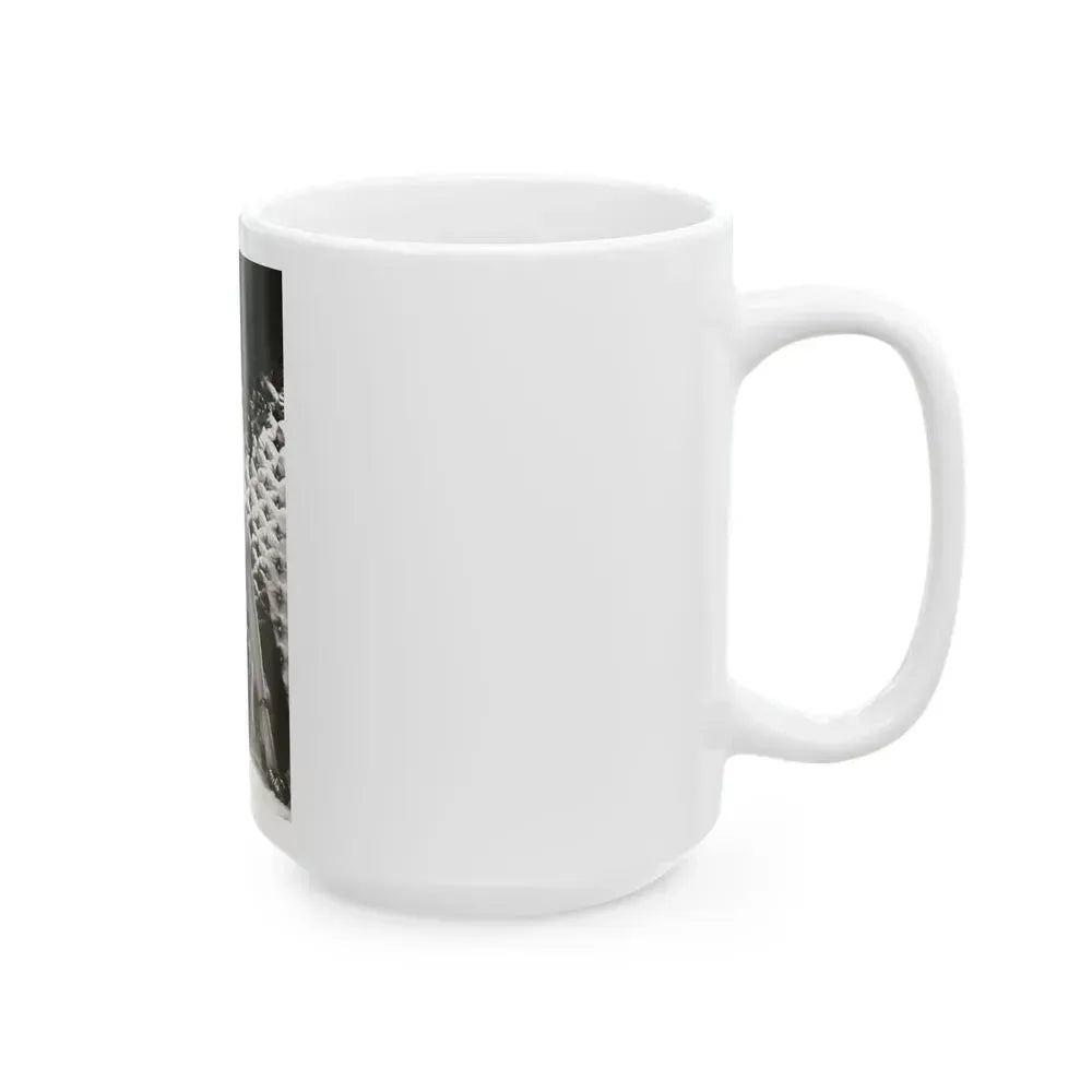 Diana Dors #110 (Vintage Female Icon) White Coffee Mug - Go Mug Yourself