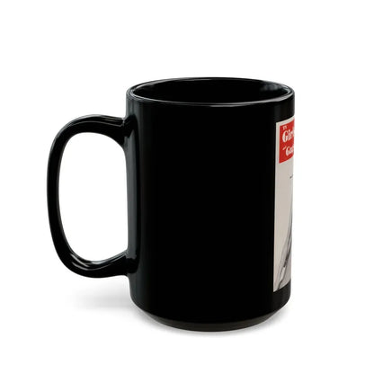 Diana Dors #111 - Mag. Cover (Vintage Female Icon) Black Coffee Mug - Go Mug Yourself