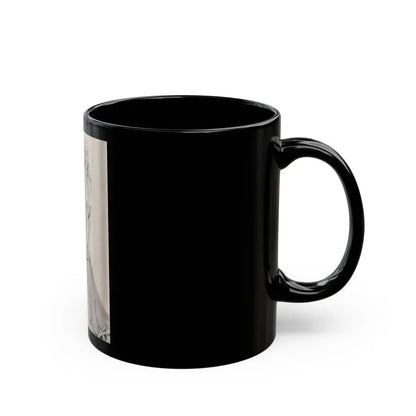 Diana Dors #111 - Mag. Cover (Vintage Female Icon) Black Coffee Mug - Go Mug Yourself