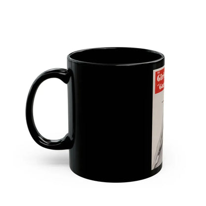 Diana Dors #111 - Mag. Cover (Vintage Female Icon) Black Coffee Mug - Go Mug Yourself