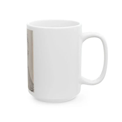 Diana Dors #111 - Mag. Cover (Vintage Female Icon) White Coffee Mug - Go Mug Yourself