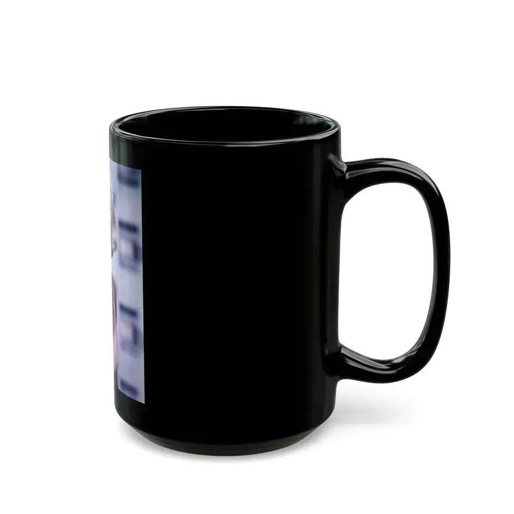 Diana Dors #113 (Vintage Female Icon) Black Coffee Mug - Go Mug Yourself