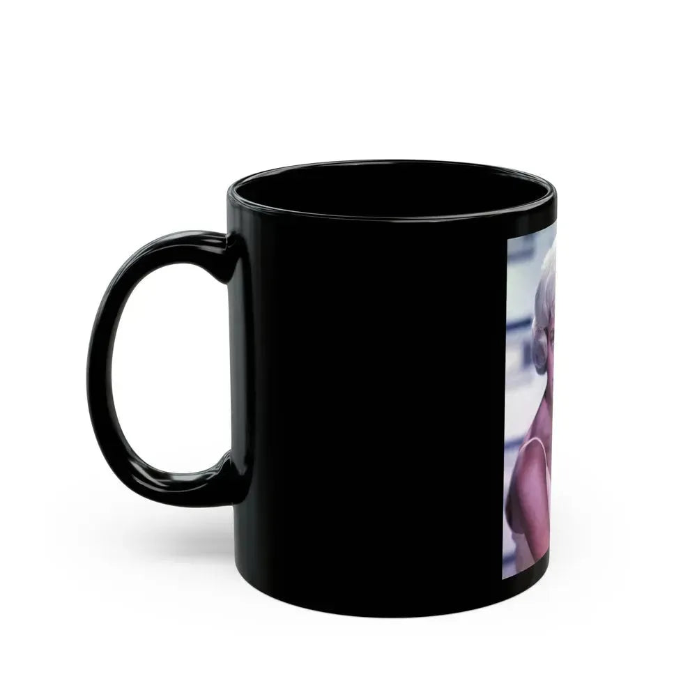 Diana Dors #113 (Vintage Female Icon) Black Coffee Mug - Go Mug Yourself
