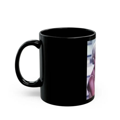 Diana Dors #113 (Vintage Female Icon) Black Coffee Mug - Go Mug Yourself