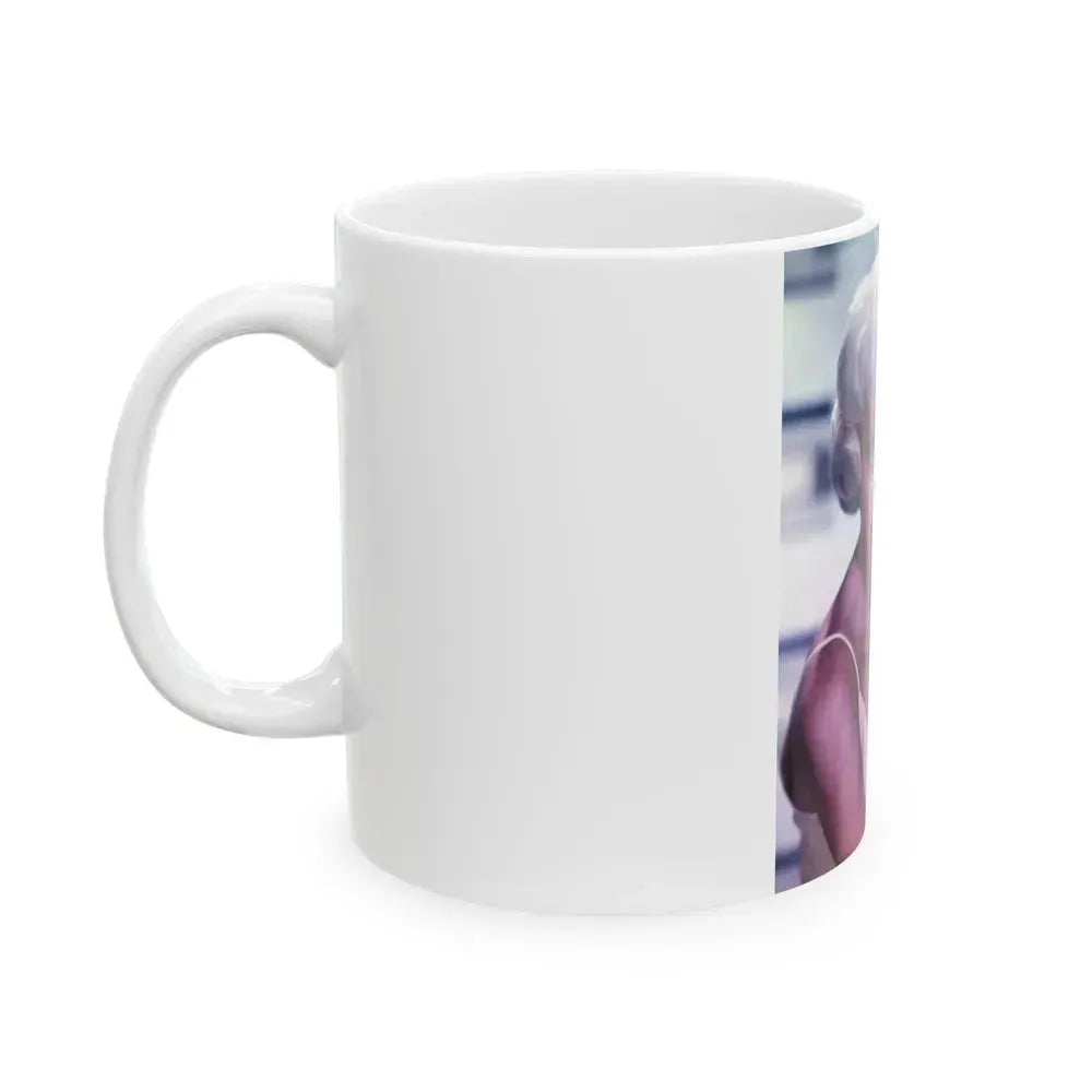 Diana Dors #113 (Vintage Female Icon) White Coffee Mug - Go Mug Yourself