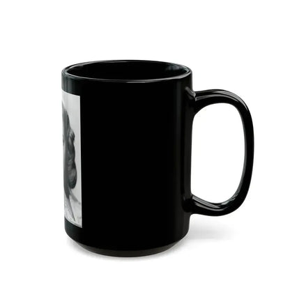 Diana Dors #115 (Vintage Female Icon) Black Coffee Mug - Go Mug Yourself
