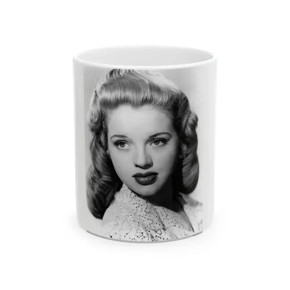 Diana Dors #115 (Vintage Female Icon) White Coffee Mug 11oz - Go Mug Yourself