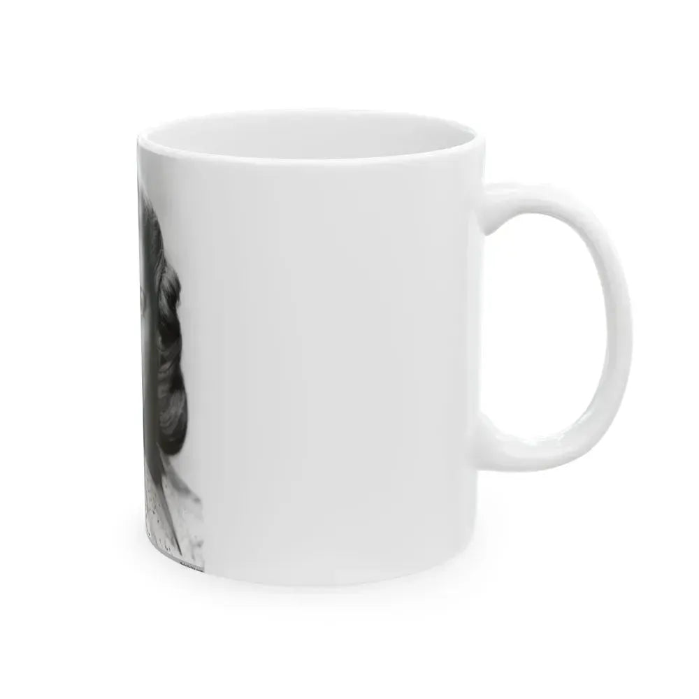 Diana Dors #115 (Vintage Female Icon) White Coffee Mug - Go Mug Yourself