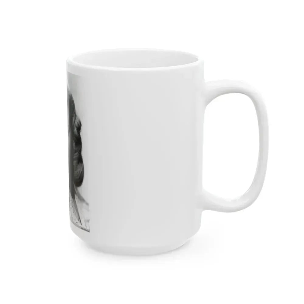 Diana Dors #115 (Vintage Female Icon) White Coffee Mug - Go Mug Yourself