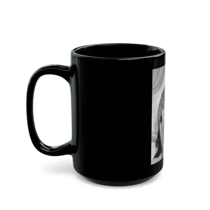 Diana Dors #127 (Vintage Female Icon) Black Coffee Mug - Go Mug Yourself